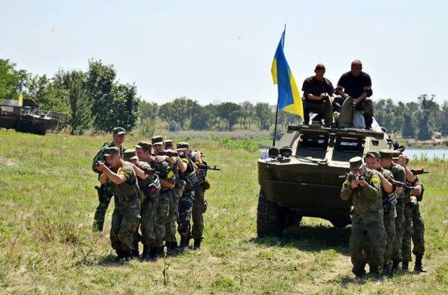 В зоне АТО создали новый батальон из состава Донецкой милиции