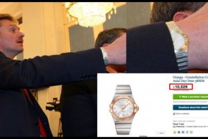 Пєсков виявився власником цілої колекції годинників на сотні тисяч доларів
