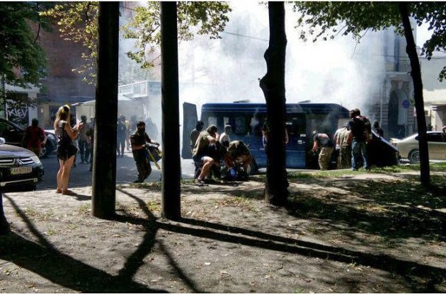 В центре Харькова произошла перестрелка