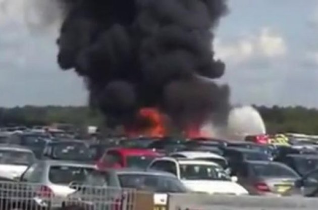 Пілот літака здійснив невдалу посадку