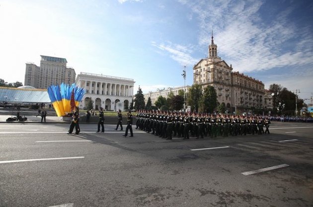В Киеве на параде ко Дню Независимости не будет военной техники