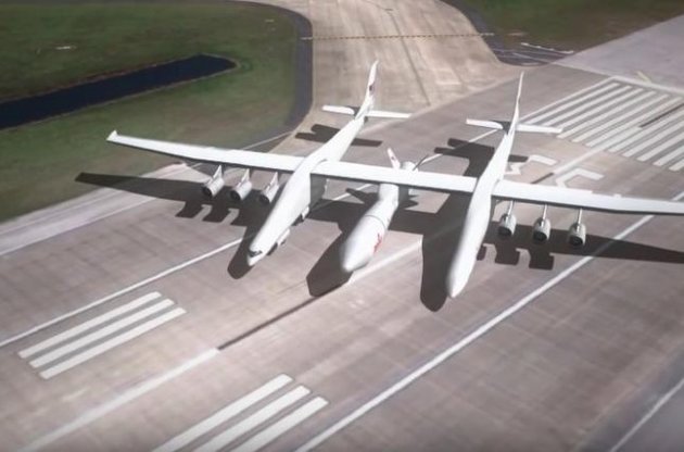 В США построят самый большой в мире самолет к 2016 году