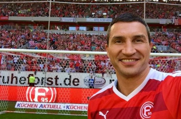 Кличко побывал на будущем месте сражения