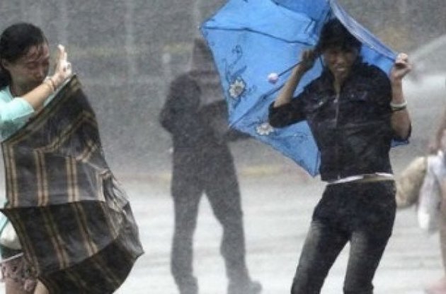 На Тайване разбушевался тайфун