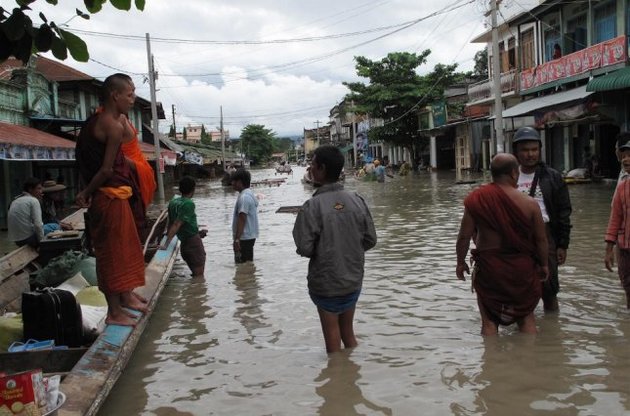 У М'янмі загинули понад 100 осіб через повінь