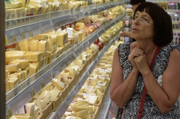 В магазинах Росії не бракує вітчизняних продуктів, але вони не смачні. Ілюстрація