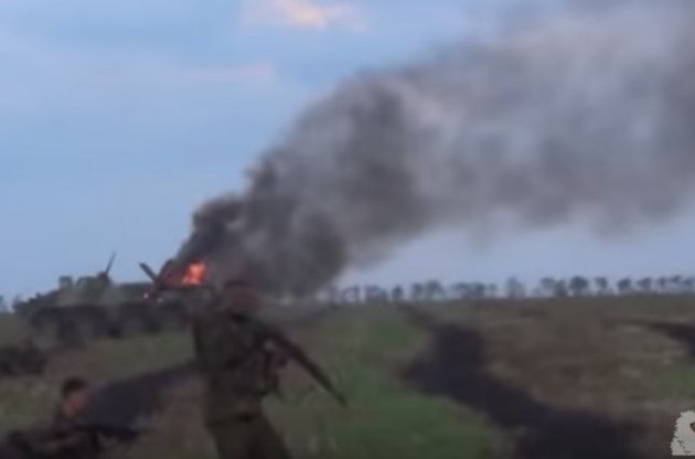 Видео неудачного наступления боевиков "ЛНР" выложили в сеть