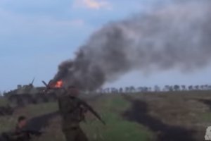 Видео неудачного наступления боевиков "ЛНР" выложили в сеть