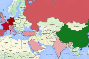 Принцип домино: аналитики создали карту влияния на мир девальвации юаня