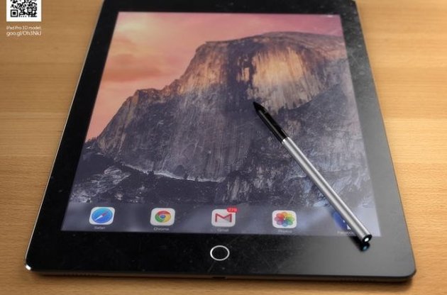 В сети появились характеристики 12,9 дюймового iPad Pro