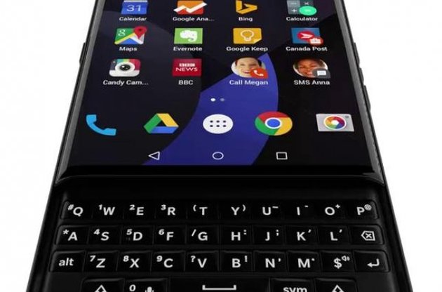 Android-слайдер от BlackBerry поступит в продажу в ноябре