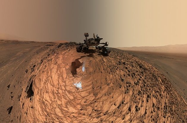 Curiosity зробив нові "селфі" на Марсі