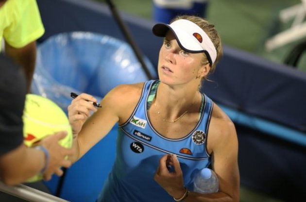 Світоліна виграла у двох сетах