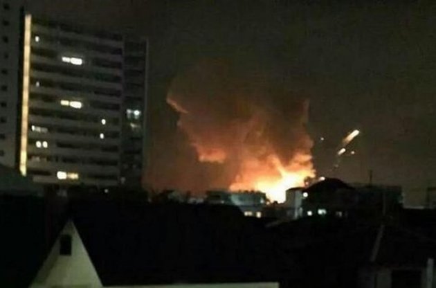 На американській військовій базі в Японії сталася серія вибухів