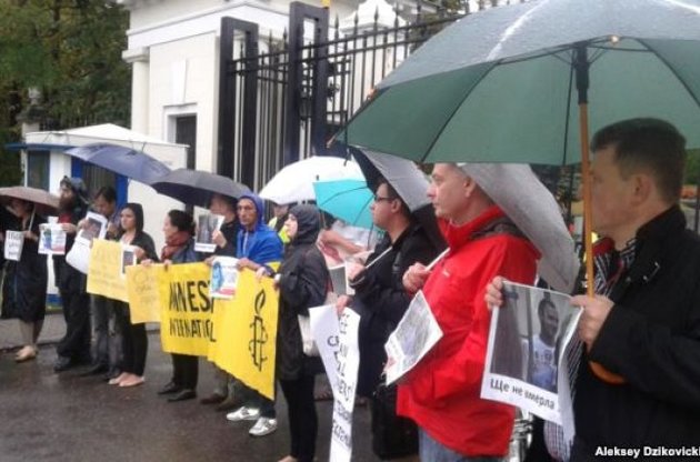 В Польше прошла акция протеста против приговора Сенцову и Кольченко