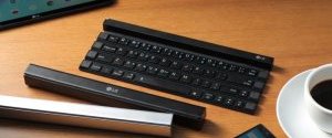 Новую клавиатуру для планшетов от LG можно свернуть в "трубочку"