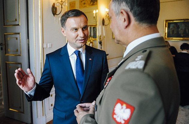 Дуда проти "заморожування" конфлікту в Україні