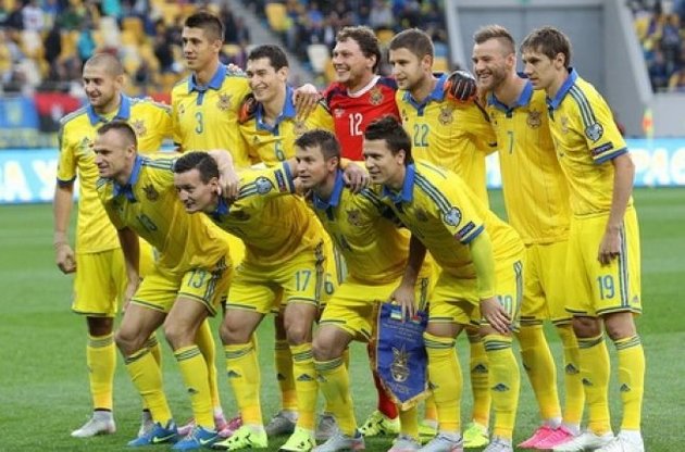 Сборная Украины поднялась на девятое место в рейтинге УЕФА
