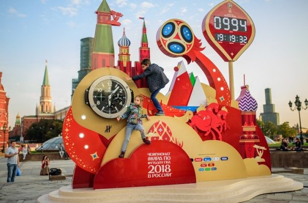 В России сломались часы к чемпионату мира-2018