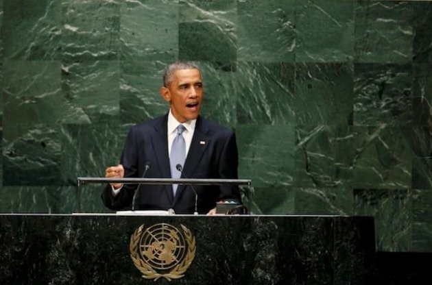 Обама в ООН вимагає повернути Україні контроль над територією
