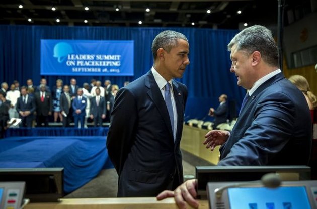 Обама запевнив Порошенко у подальшій підтримці США України