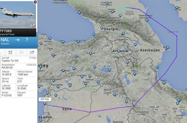 Російські Су-34 прибули у Сирію