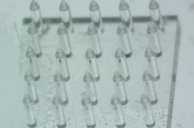 Ученые разработали технологию печати микроскопических игл для инъекций