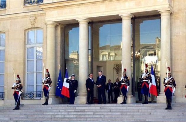 Порошенко проводить з Олландом зустріч перед засіданням "нормандської четвірки"