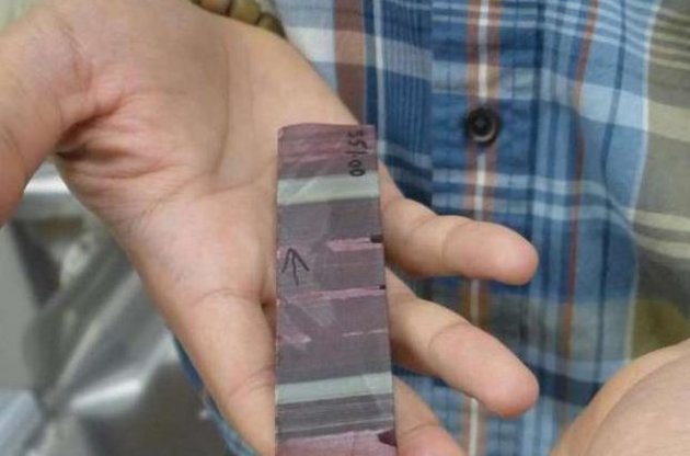 Зразок яшми, за яким проводилося дослідження