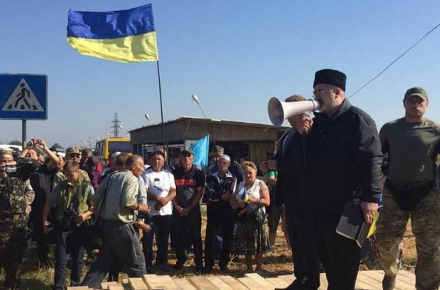 Чубаров не відмовиться від блокади Криму