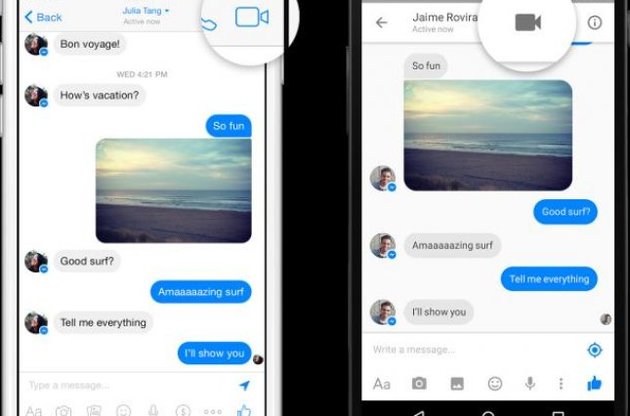 Facebook Messenger стал доступен на Apple Watch