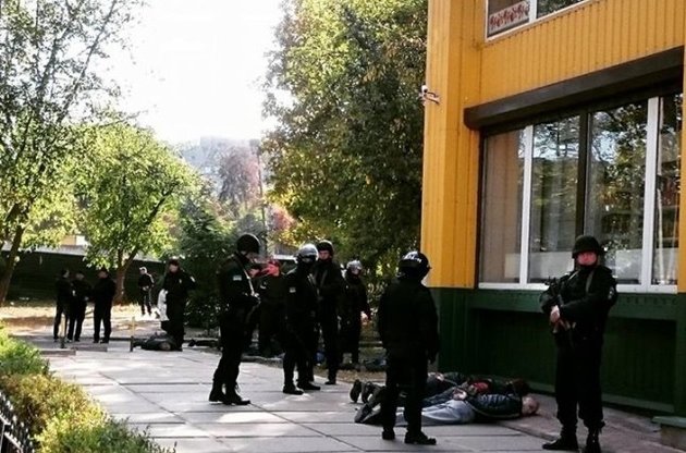 На "Житомирській" в Києві сталася перестрілка