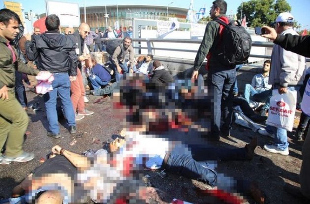 Турецкий президент полагает, что следы теракта в Анкаре ведут в Сирию