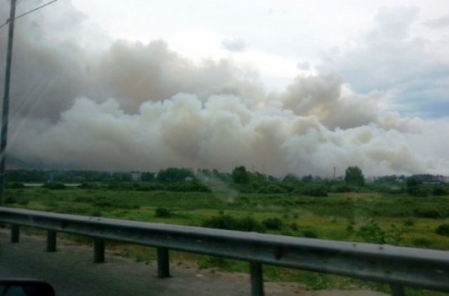 Загальна площа тліючих торфовищ у Київській області складає 107 га