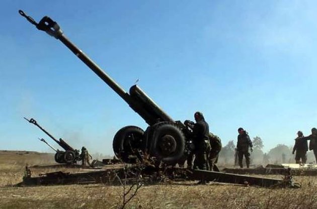 У Донецькій області починається відведення артилерії калібром менше 100 мм