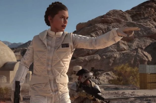 В новом трейлере Star Wars Battlefront появилась принцесса Лея