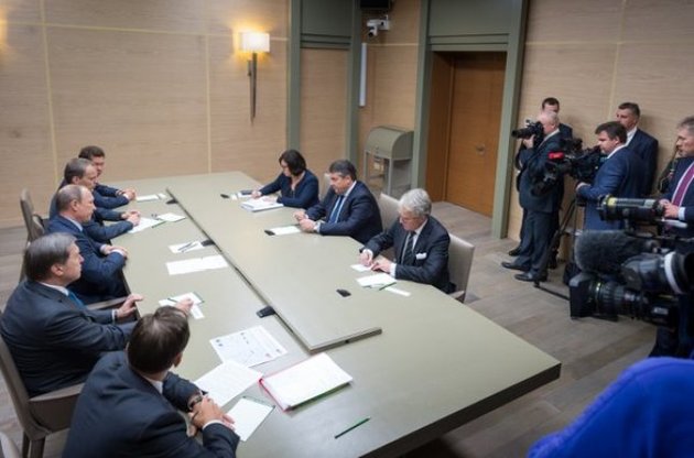Віце-канцлер ФРН на зустрічі з Путіним порушив питання про транзит газу через Україну