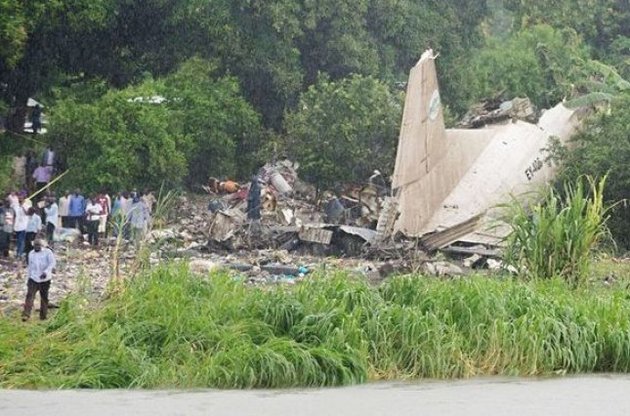 Пользователи соцсетей опубликовали видео катастрофы Ан-12 в Южном Судане
