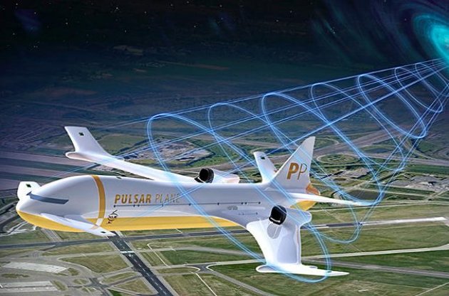 Літаки будуть орієнтуватися за пульсарами