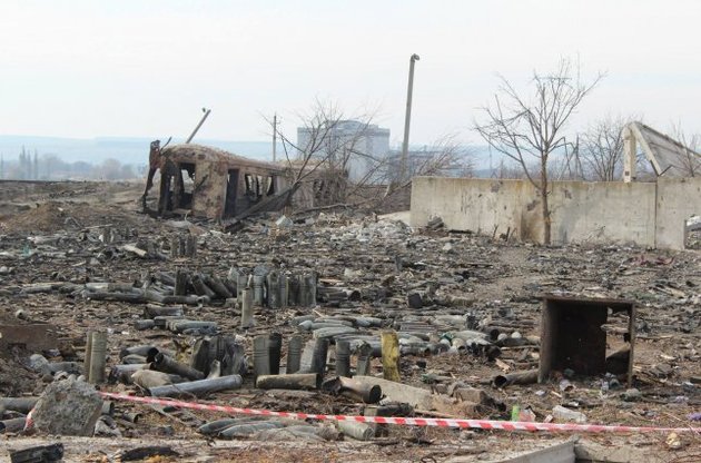 Матиос назвал причину пожара на складе боеприпасов в Сватово