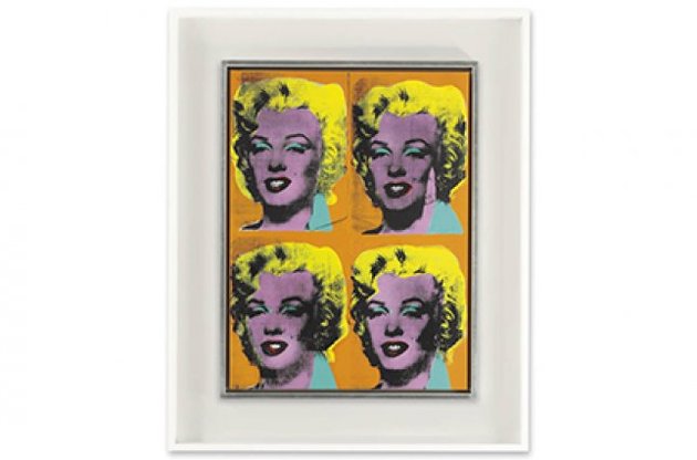 Картина Уорхола "Чотири Мерилін" продана на аукціоні за 36 мільйонів доларів
