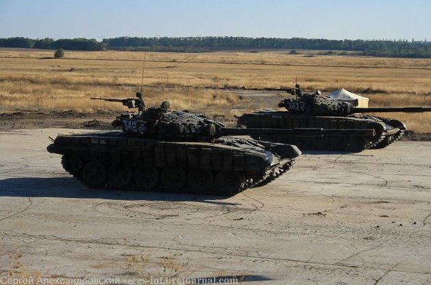 Боевики переместили в Донецк 10 танков и 10 БМП - штаб АТО