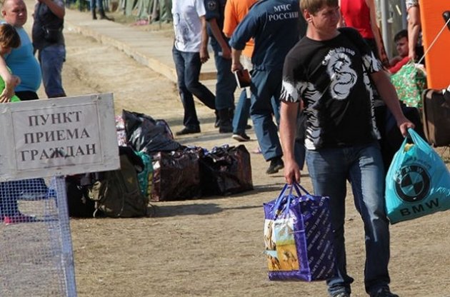 В России до конца года закроют все пункты для беженцев с Донбасса