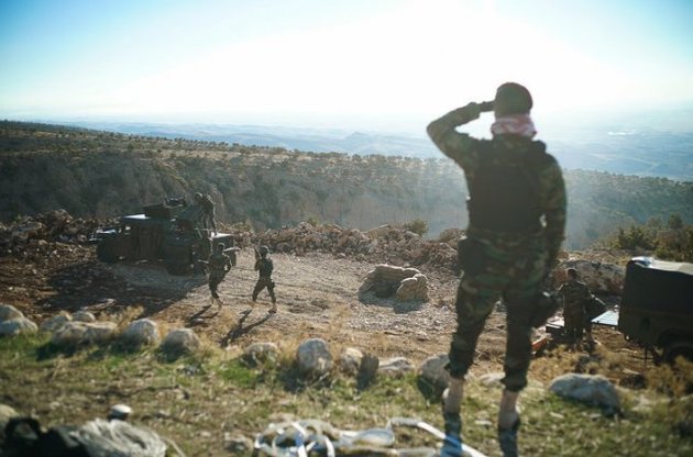 Курдcкие войска зачищают иракский город Синджар от исламистов