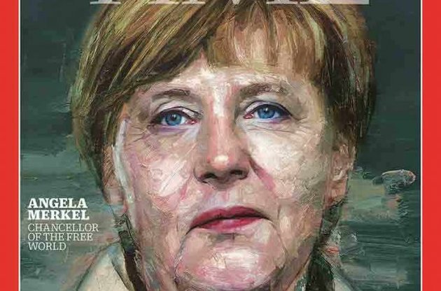 Журнал Time удостоил Ангелу Меркель звания "Человек года"