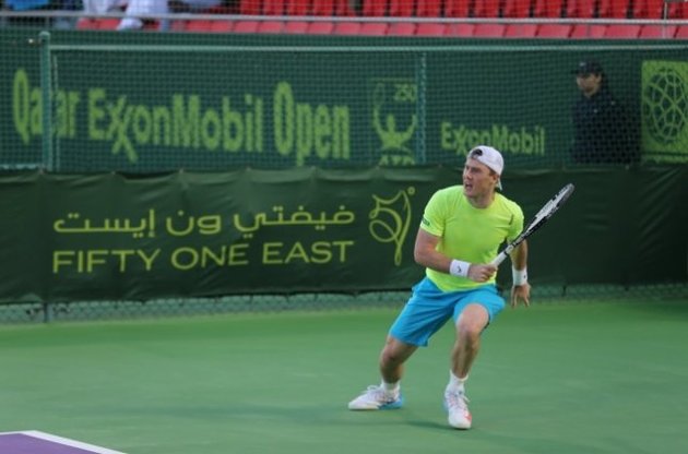 Марченко пробился в четвертьфинал турнира в Дохе
