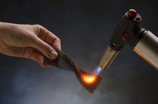 Изделие может выдерживать температуру до 1700 градусов Цельсия