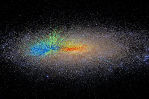 Астрономы составили карту возраста звезд Млечного Пути