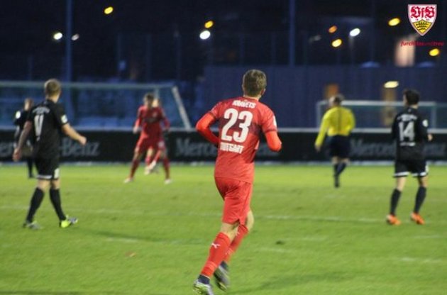 Кравец забил дебютный гол за "Штутгарт"