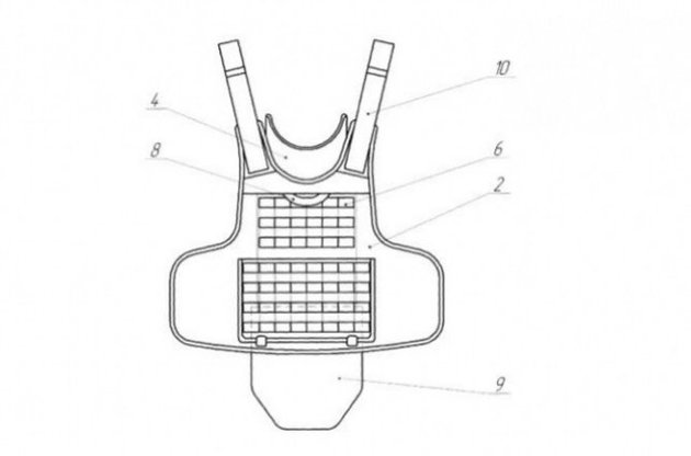 Также новый бронежилет будет снабжен противотравматическими и бронированными пакетами